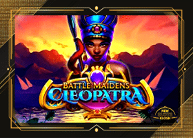 Battle Maidens: Cleopatra Slot Logo