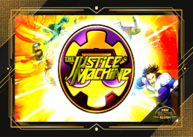 The Justice Machine Slot Logo