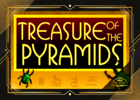 Treasure of the Pyramids Slot Logo