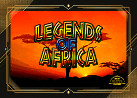 Legends of Africa Slot Logo