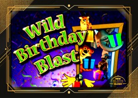 Wild Birthday Blast Slot Logo