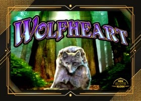 Wolf Heart Slot Logo