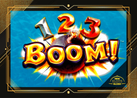 123 Boom! Slot Logo