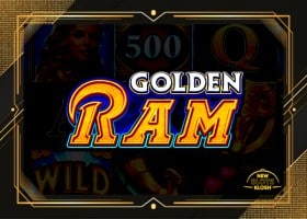 Golden Ram Slot Logo