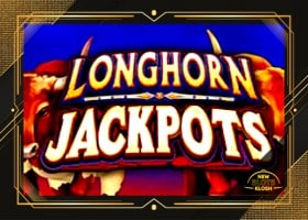 Longhorn Jackpots Slot Logo
