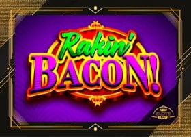 Rakin’ Bacon Slot Logo