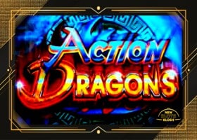 Action Dragons Slot Logo