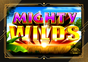 Mighty Wilds Slot Logo