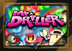 Mr. Driller Slot Logo