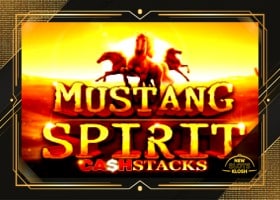 Mustang Spirit Cash Stacks Slot Logo
