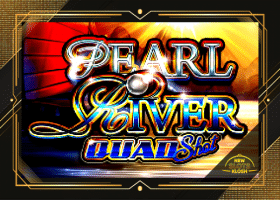 Pearl River Quad Shot Slot Logo
