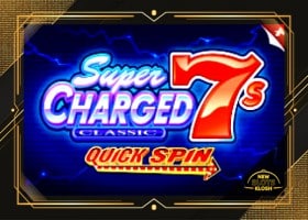 Super Charged 7s Classic Slot Logo