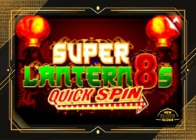 Super Lantern 8s Slot Logo