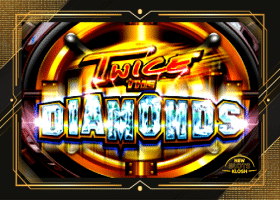 Twice the Diamonds Slot Logo