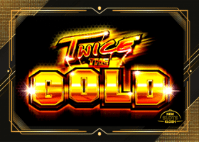 Twice the Gold Slot Logo