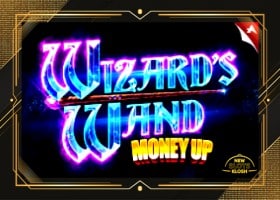 Wizard’s Wand Money Up Slot Logo