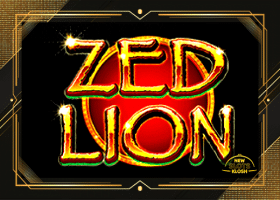 Zed Lion Triple Shot Slot Logo