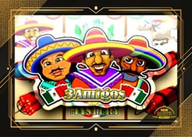 3 Amigos Slot Logo