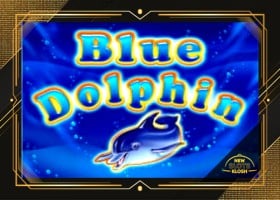 Blue Dolphin Slot Logo