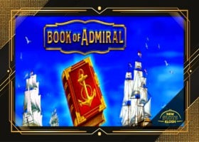 Book of Admiral Slot Logo