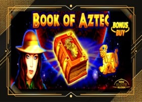 Book of Aztec Bonus Buy Slot Logo