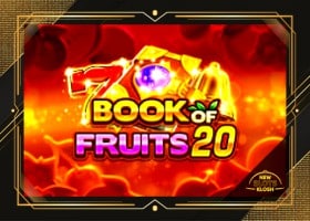 Book of Fruits 20 Slot Logo