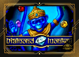 Diamond Monkey Slot Logo