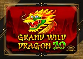 Grand Wild Dragon 20 Slot Logo