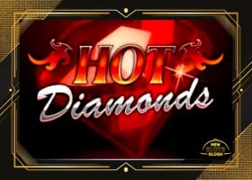 Hot Diamonds Slot Logo