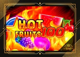 Hot Fruits 100 Slot Logo