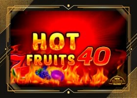 Hot Fruits 40 Slot Logo