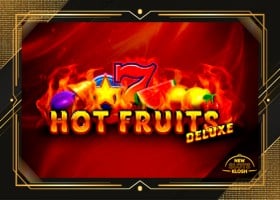 Hot Fruits Deluxe Slot Logo