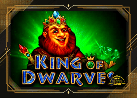 King of Dwarves Slot Logo