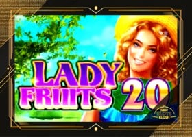 Lady Fruits 20 Slot Logo