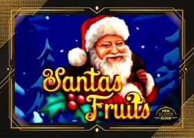 Santas Fruits Slot Logo