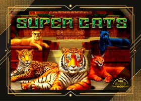 Super Cats Slot Logo