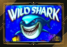 Wild Shark Slot Logo