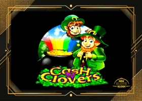 Cash n’ Clovers Slot Logo