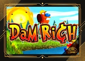Dam Rich Slot Logo