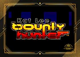Kat Lee the Bounty Hunter Slot Logo
