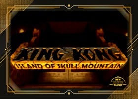 King Kong Island of Skull Mountain Slot Logo