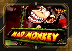 Mad Monkey Slot Logo