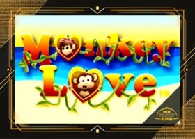 Monkey Love Slot Logo