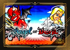 Angel or Devil Slot Logo