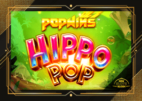 HippoPop Slot Logo