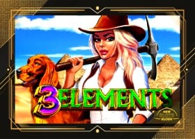 3 Elements Slot Logo
