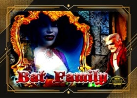 Bat Family Slot Logo