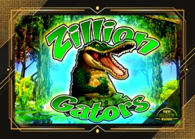 Zillion Gators Slot Logo
