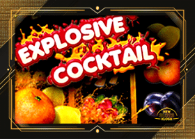 Explosive Cocktail Slot Logo