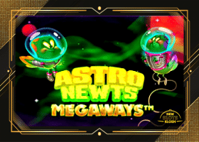 Astro Newts Megaways Slot Logo